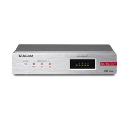 Tascam ML-4D Out Analogue Dante Converter 4 CH XLR