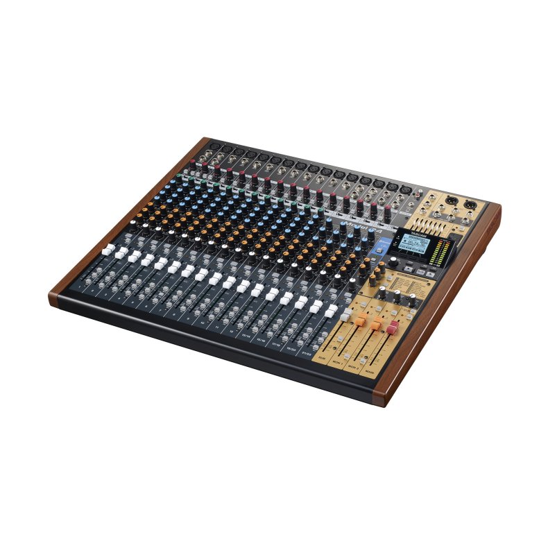 Tascam Model 24 Analog Mixer &amp; Track Digital Recorder