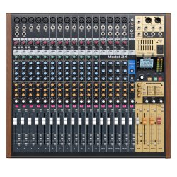 Tascam Model 24 Analog Mixer &amp; Track Digital Recorder