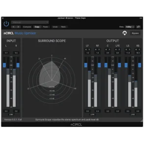 Angry Audio nCIRCL stereo to 5.1 upmixer SOFTWARE