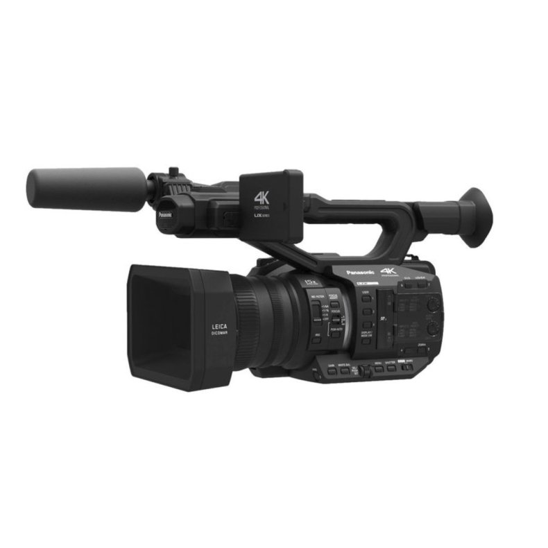 Panasonic AG-UX90 4K/HD Handheld Camcorder, 15 x Opt. Zoom, UHD 3840x2160, FHD 1920x1080, HDMI, XLR