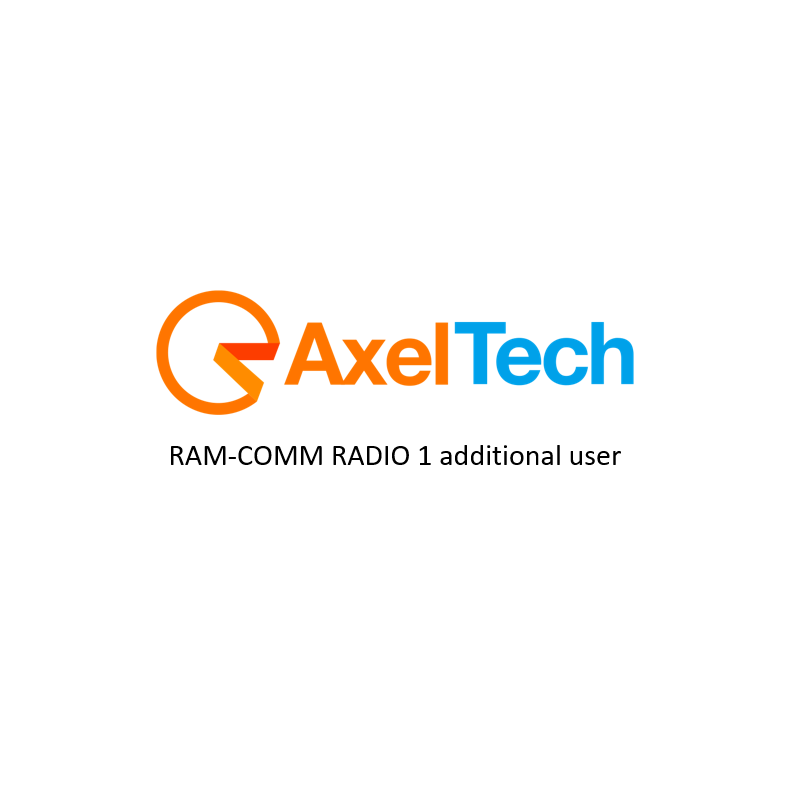 Axel Ram-Comm Radio 1 additional user