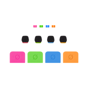 RDE COLORS 3, set of 4 colored windshields