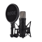 Rde NT1 5th gen. studio condenser microphone in black with both XLR and USB-C