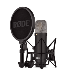 R�de NT1 Studio Vocal Microphone Condenser mic, cardioid incl. SM6 und 6m XLR-cable-black