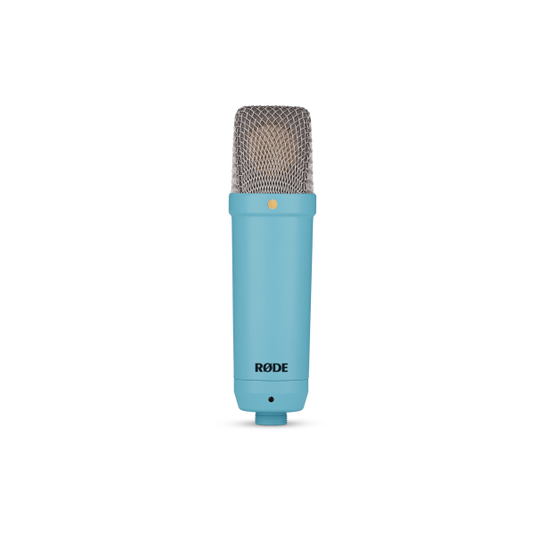 Rde NT1 Studio Vocal Microphone Condenser mic, cardioid incl. SM6 und 6m XLR-cable-blue