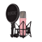 Rde NT1 Studio Vocal Microphone Condenser mic, cardioid incl. SM6 und 6m XLR-cable-pink