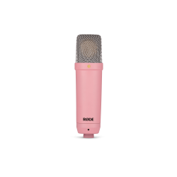 R�de NT1 Studio Vocal Microphone Condenser mic, cardioid incl. SM6 und 6m XLR-cable-pink