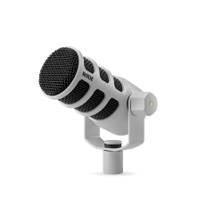 R�de PodMic Dynamic Podcasting Microphone - white