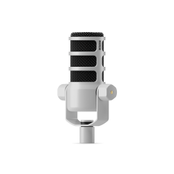 R�de PodMic Dynamic Podcasting Microphone - white