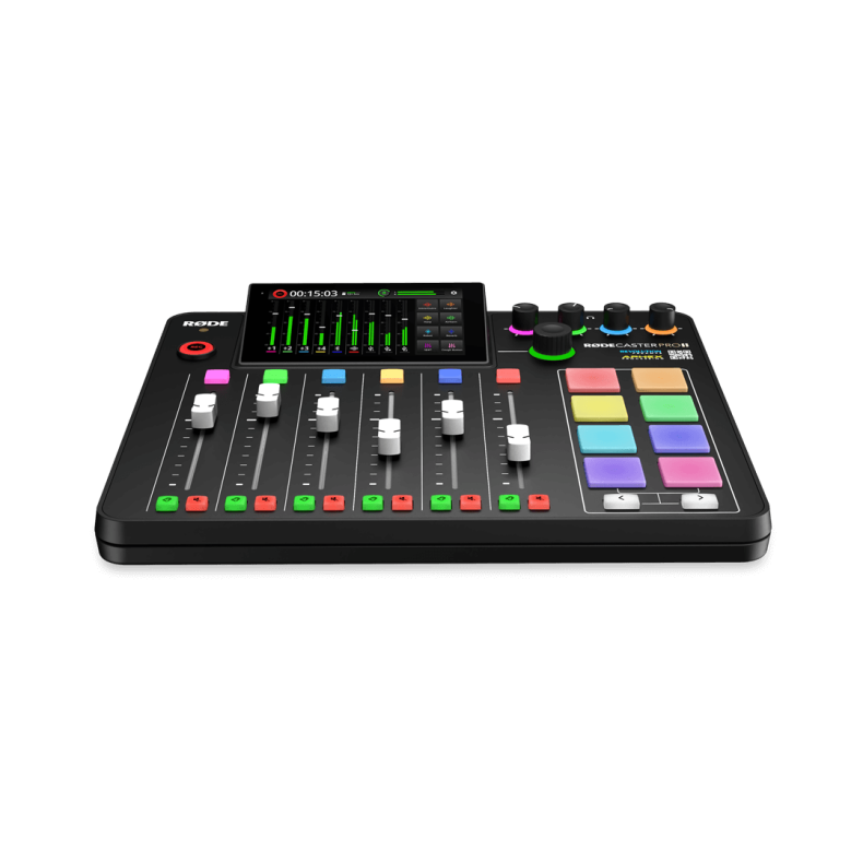 R�DECaster Pro II-Integrated Audio Production Studio with 6 faders