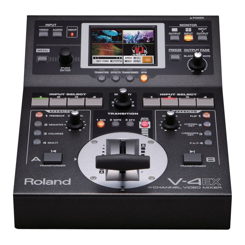 Roland V-4EX 4 CH HDMI Video Switcher with embedded audio