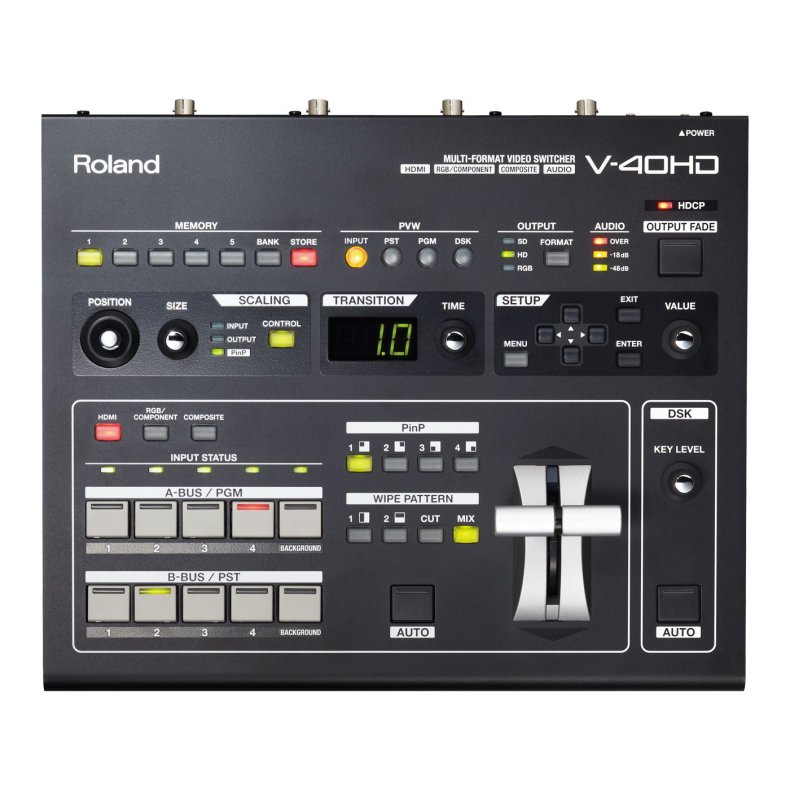 Roland V-40HD Multi-format Video Switcher