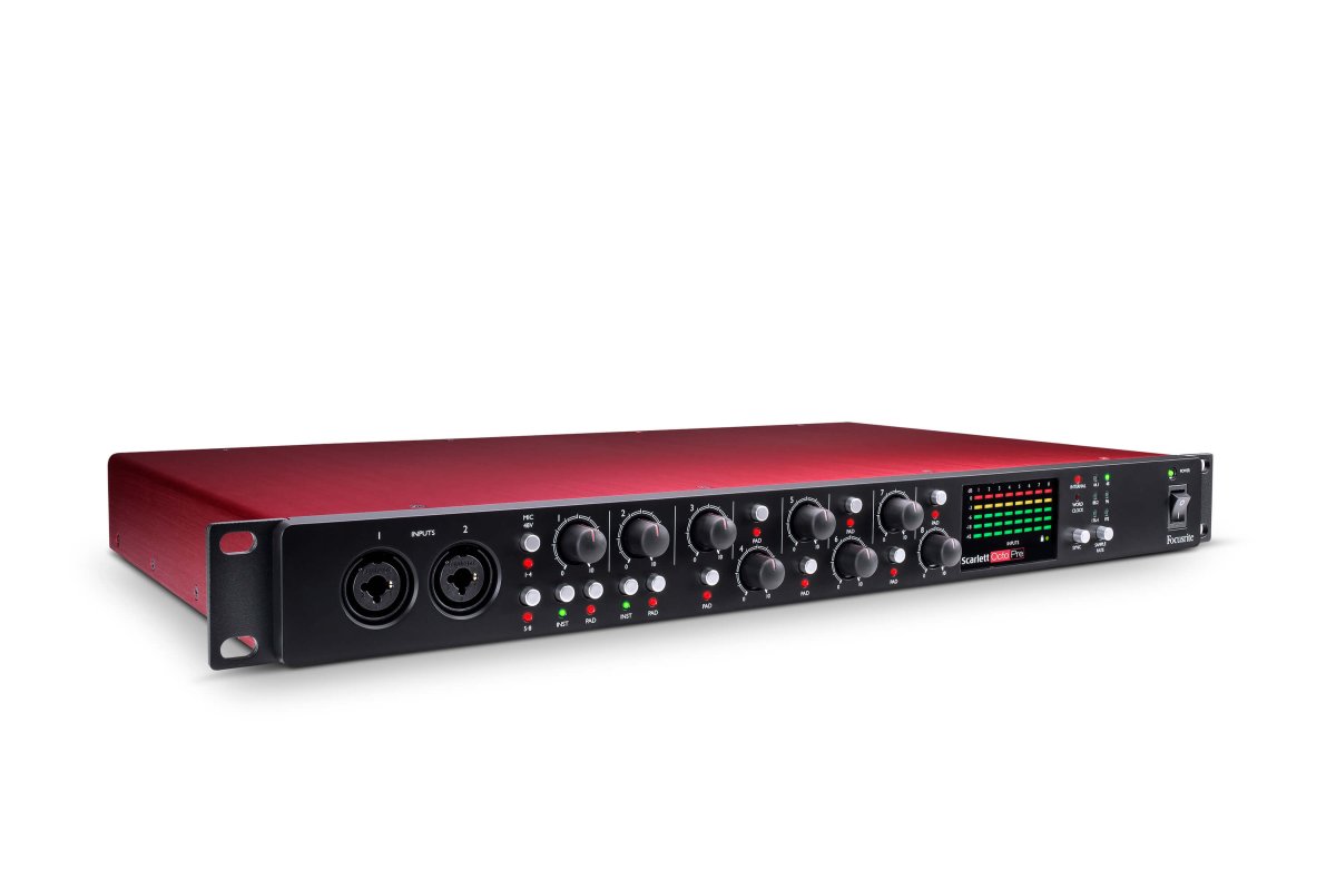 配信機器・PA機器・レコーディング機器 Focusrite Scarlett Octo Pre Focusrite Scarlett OctoPre Dynamic Mic Preamp with Adat