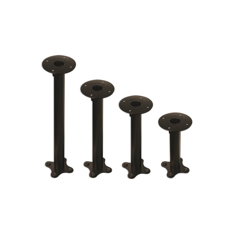 Sonifex S2 Solutions Monitor Speaker Stands MS21, 21cm High, Black, Pair