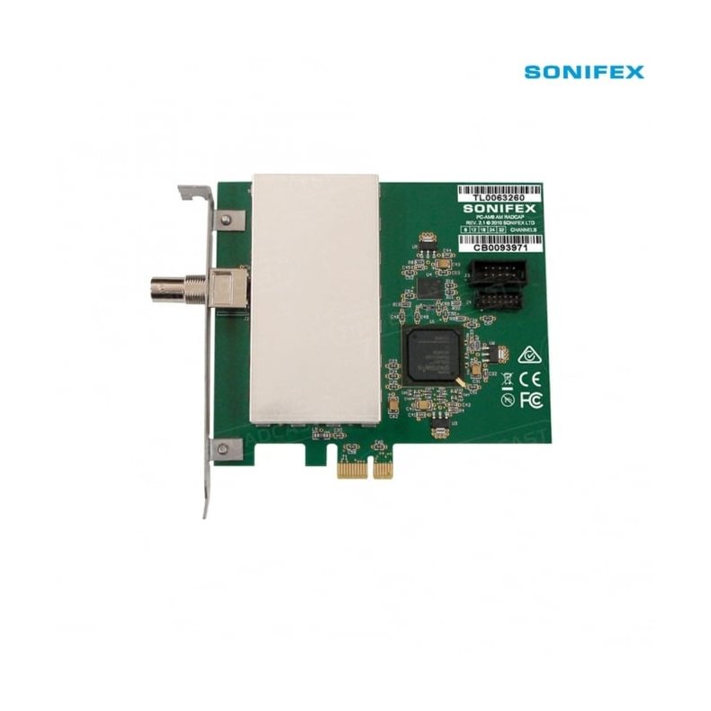 Sonifex PC-AM32 - AM PCIe Radio Capture Card - 32 Channel