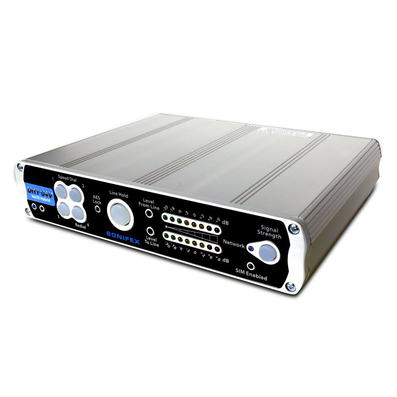 Sonifex Digital VoLTE 4G/3G/2G TBU, AES/EBU, Analogue, Ethernet, Rack Mounted
