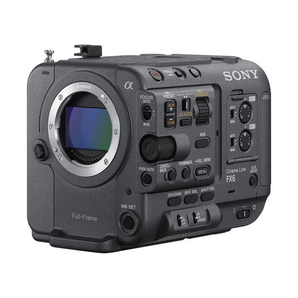 Sony FX6 - 4 K Full-Frame Camcorder R Sensor (Begrnzte Stckzahl)