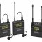 Sony UWP-D27/K21 Wireless dual-channel mic system: 2x UTX-B40/K21 and 1xURX-P41D/K21, 470 - 542 MHz