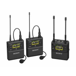 Sony UWP-D22/K21 handheld wireless microphone package, UTX-M40/K21 handh mic/ SURX-P40/K21 eng-rec