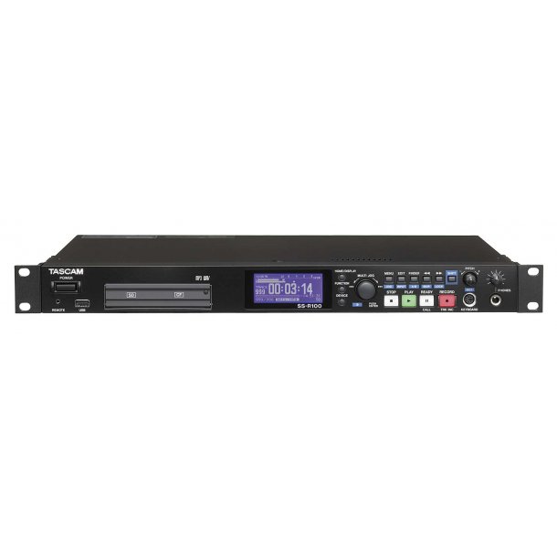 Tascam SS-R100 Solid State/CD Recorder MP3/WAV