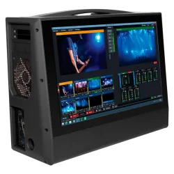 vMix Switchblade Live Prod. Syst., 17.3", 8x 3G-SDI inp. (or 4x 6G-SDI or 2x 12G-SDI), 4x12G-SDI I/O