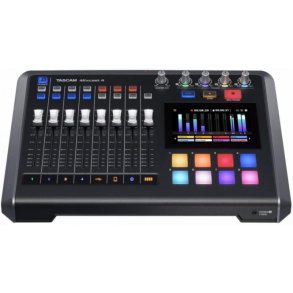 Tascam Mixcast4 pocast Mixer, Recorder USB Audiointerface