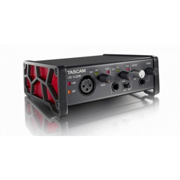 Tascam Audio interface US-1x2HR USB 2.0 24bit / 192kHz