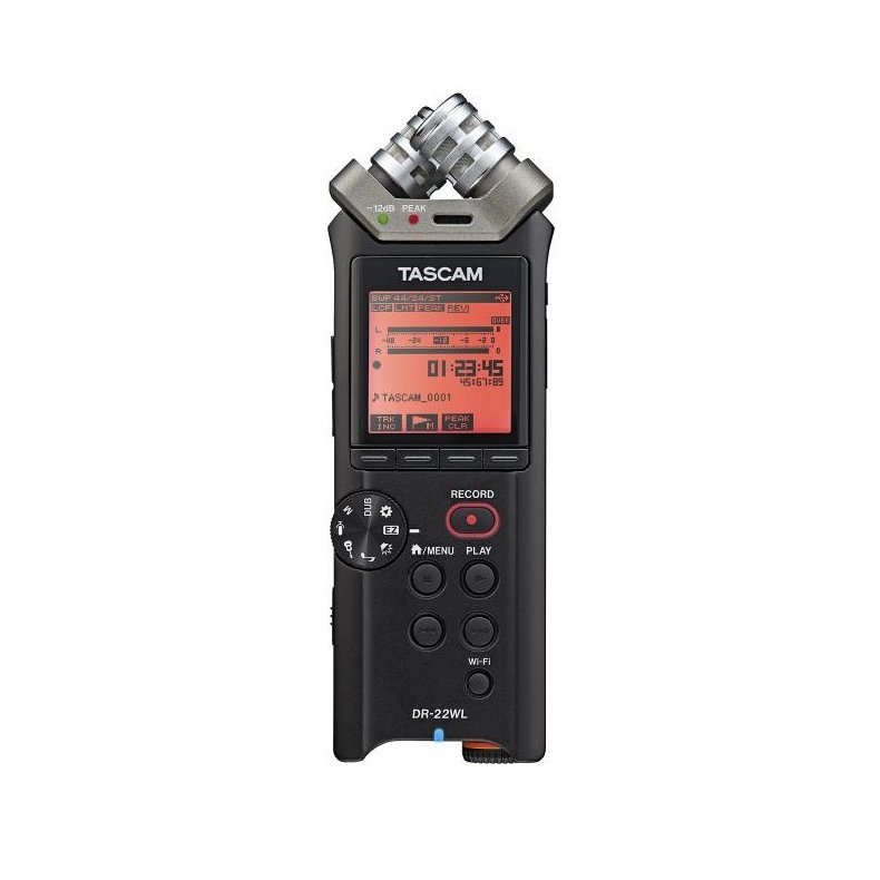 Tascam DR-22WL Handheld Recorder with Wifi