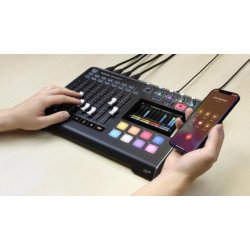 Tascam Mixcast4 pocast Mixer, Recorder USB Audiointerface