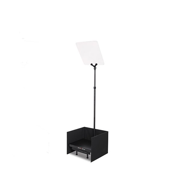 Heroview SPEECH-191600(Single/SDI) 19 inch speech teleprompter ,with ultra clear monitor,1600 nits ,HDMI/VGA/SDI interface  ,with a single flycase