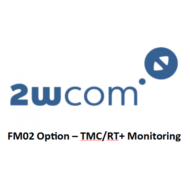 2wcom TMC/RT+ Monitoring Option for FM02 Demudolator