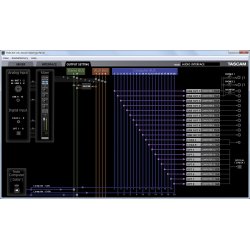 Tascam US-20x20 USB Audio MIDI Interface Mixer