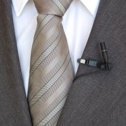 Voice Technologies VT100 Prof. Lavalier Microphone in VTO Box with accesories