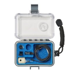 Voice Technologies VT401 Black Ultra mini Omni Lavalier Microphone in VTO Box with accessories