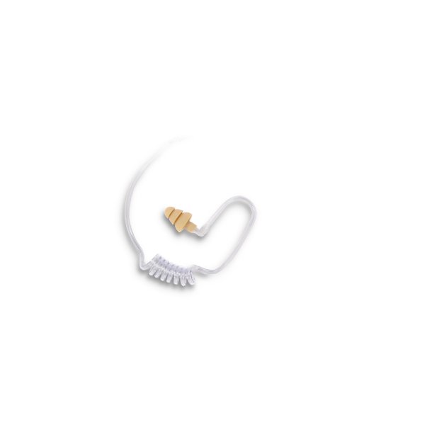 Voice Technologies VT600T Earphone with coiled tube in VTO Box