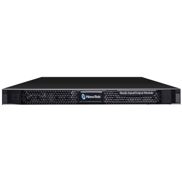 Vizrt NC2 I/O 1 RU Rack-mountable, the NC2 Studio I/O supports12G-SDI; the dynamic I/O