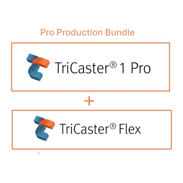 Vizart Tricaster 1 Pro + TriCaster Flex Pro Production Bundle