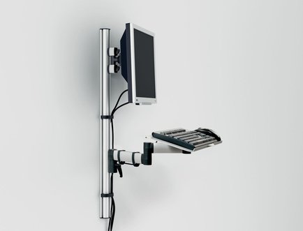 NOVUS TSS Wall Station silver/anth. - Novus more Space Sets ...