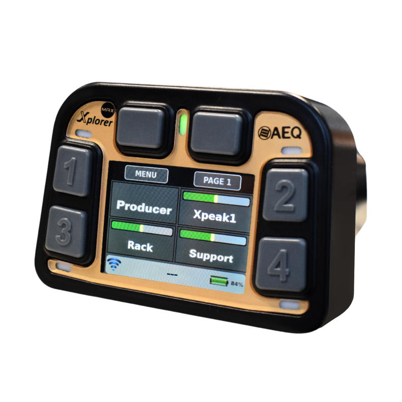 AEQ XPLORER MAX Wireless belt pack