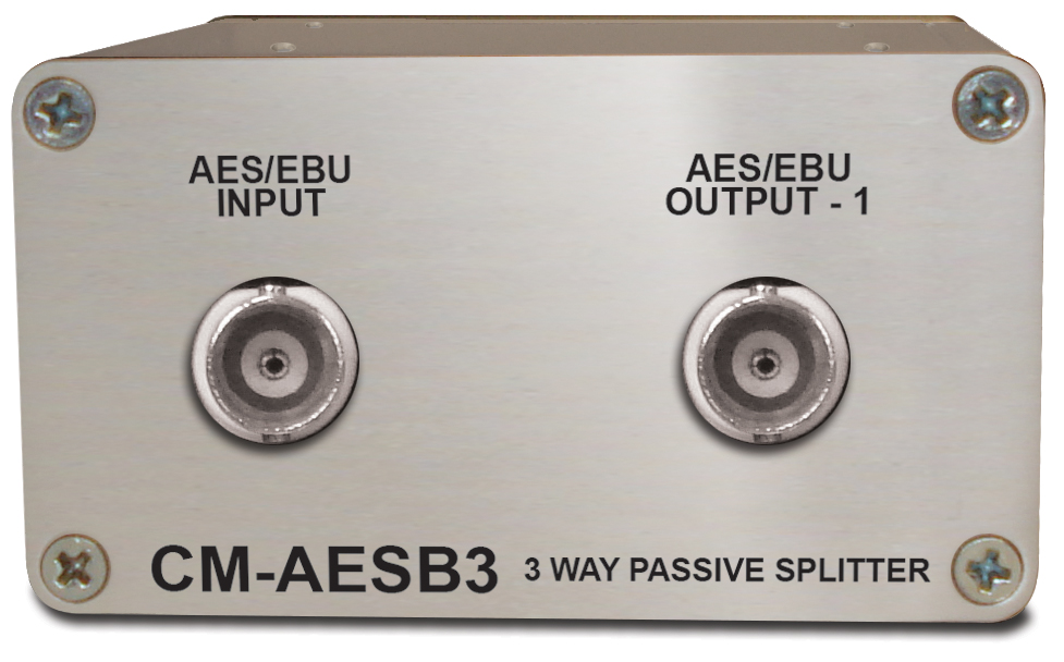 Sonifex CM-AESB3 Single 3 Way Passive AES3ID Splitter With BNC ...
