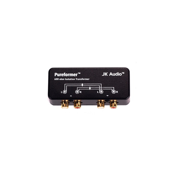 JK Audio Pureformer Isolation transformer Audio Connectors