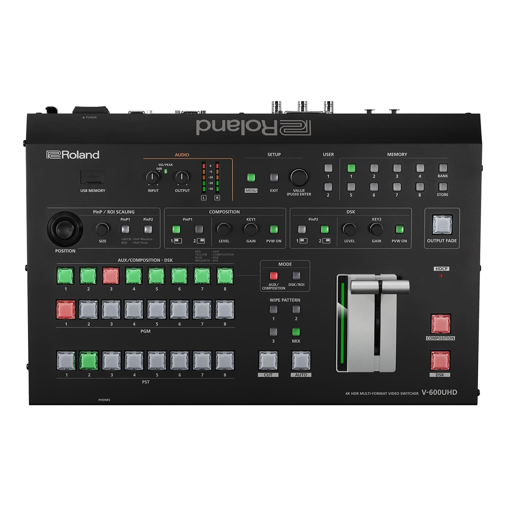 Roland V-600UHD Multi-Format Video Switcher - Video Mixer Roland V-600UHD Multi-Format Video Switcher - Video Mixer