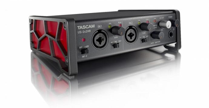 DTM・DAW US-2X2HR Tascam Audio Interface US-2X2HR USB 2.0 24Bit / 192kHz